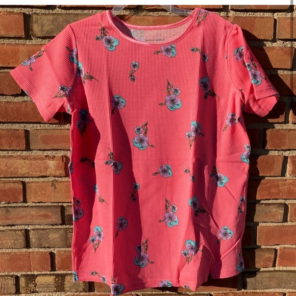 14/16 1X Woman Within Short Sleeve Waffle Thermals Bundle - Picture 3 of 12